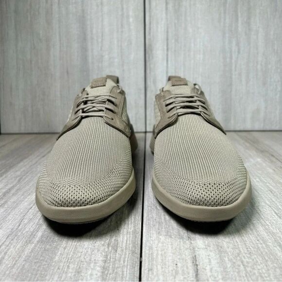 Wolf and Shepherd SwiftKnit Grey Knit Casual Derby Oxford Dress Shoe Mens Size 7 - Picture 5 of 10